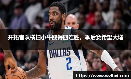 开拓者队横扫小牛取得四连胜，季后赛希望大增