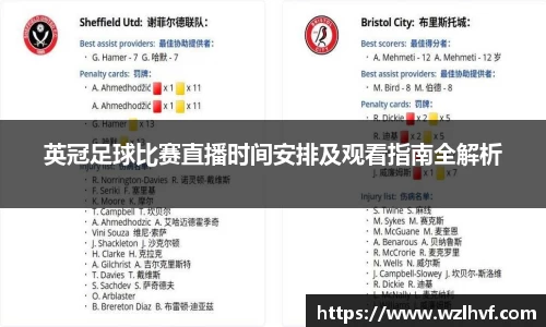 英冠足球比赛直播时间安排及观看指南全解析